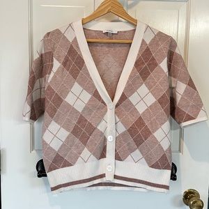 Argyle Cardigan